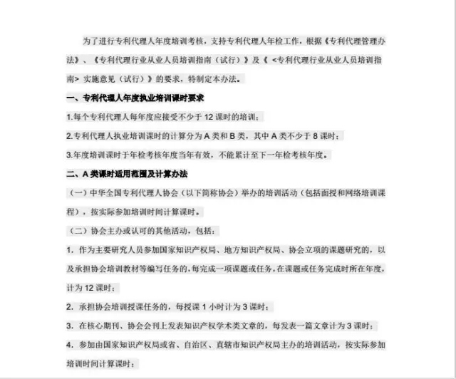 中華專利協會：2017年4月會公布2016年考核合格及不滿足考核標準的專利代理人名單