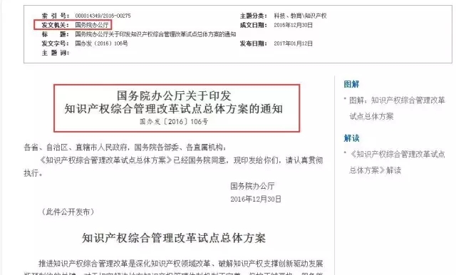 組建國家知識產權總局，九三學社中央“兩會”提案建議