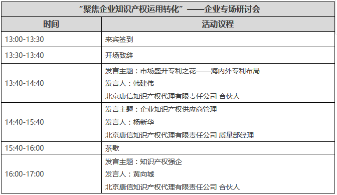 2017長三角地區知識產權服務發展研討會邀請函（附會議議程）