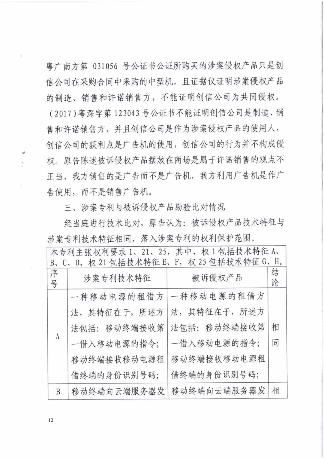 來電科技三專利勝訴友電科技！共享充電寶專利案持續升溫（附：判決書）