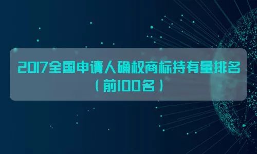 2017年A股新材料企業發明專利排行榜（前100名）