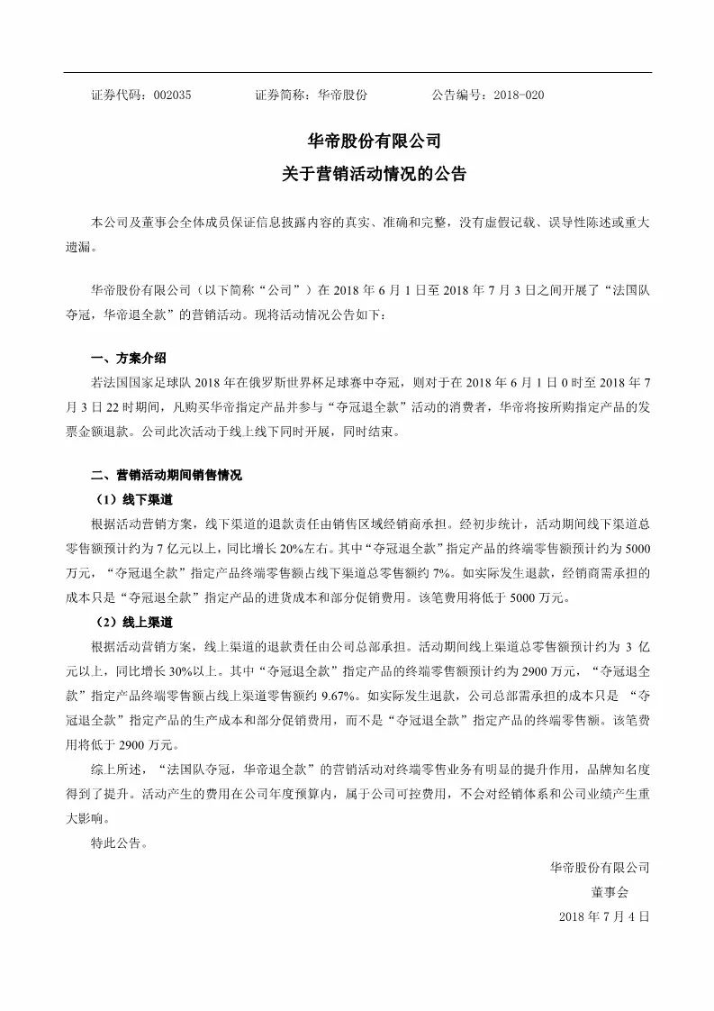 「華帝」知識產權保護概覽！