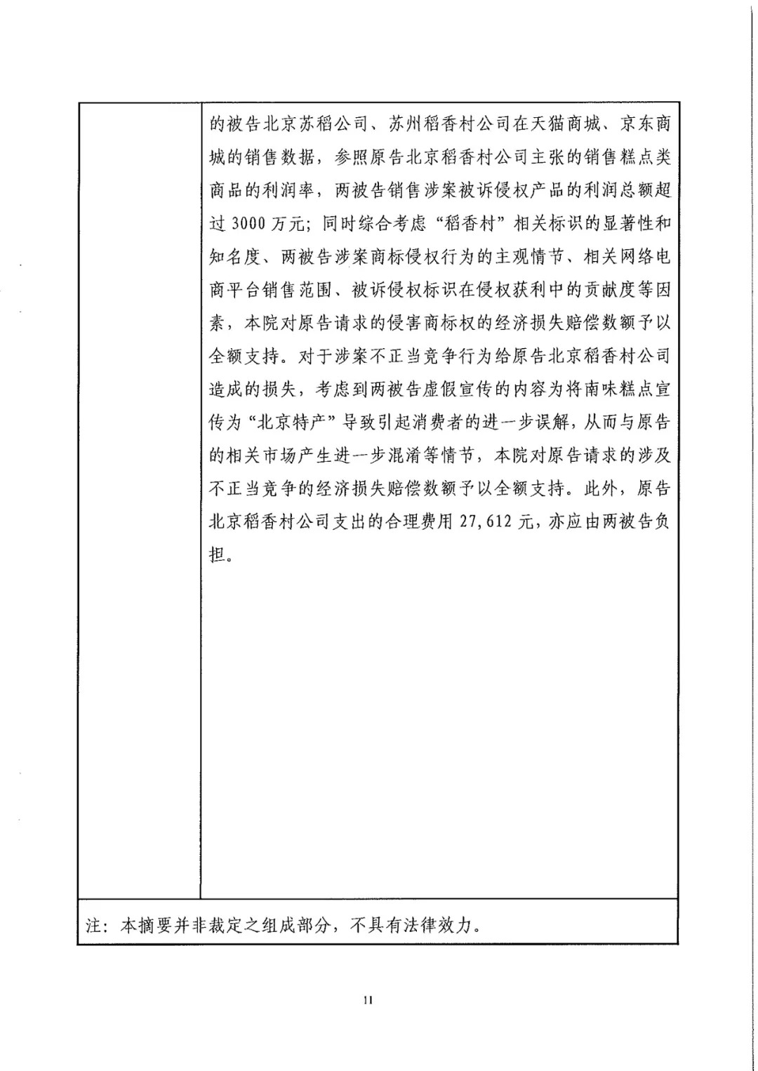 南北之爭！北稻訴蘇稻一審獲賠3000萬（98頁判決書全文）