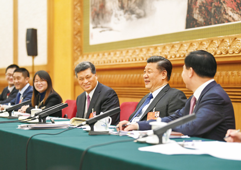【兩會時刻】習近平：培育更多具有自主知識產權的創新型企業