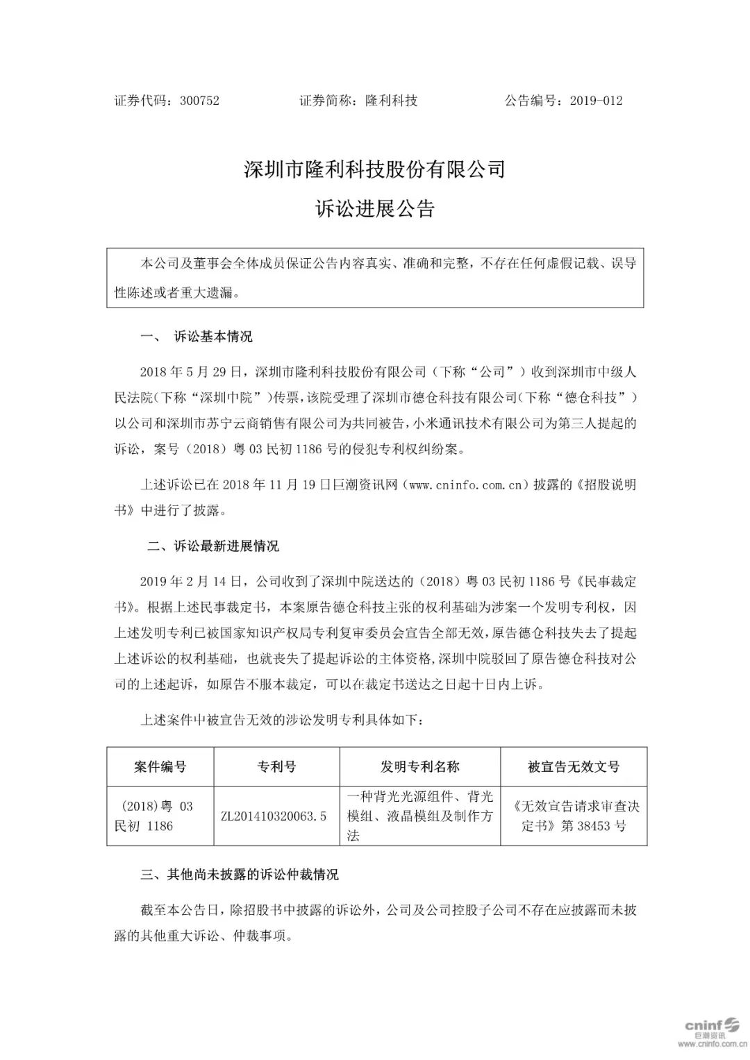 劇情大反轉！IPO前夕遭競爭對手專利訴訟，涉案專利竟然被無效！
