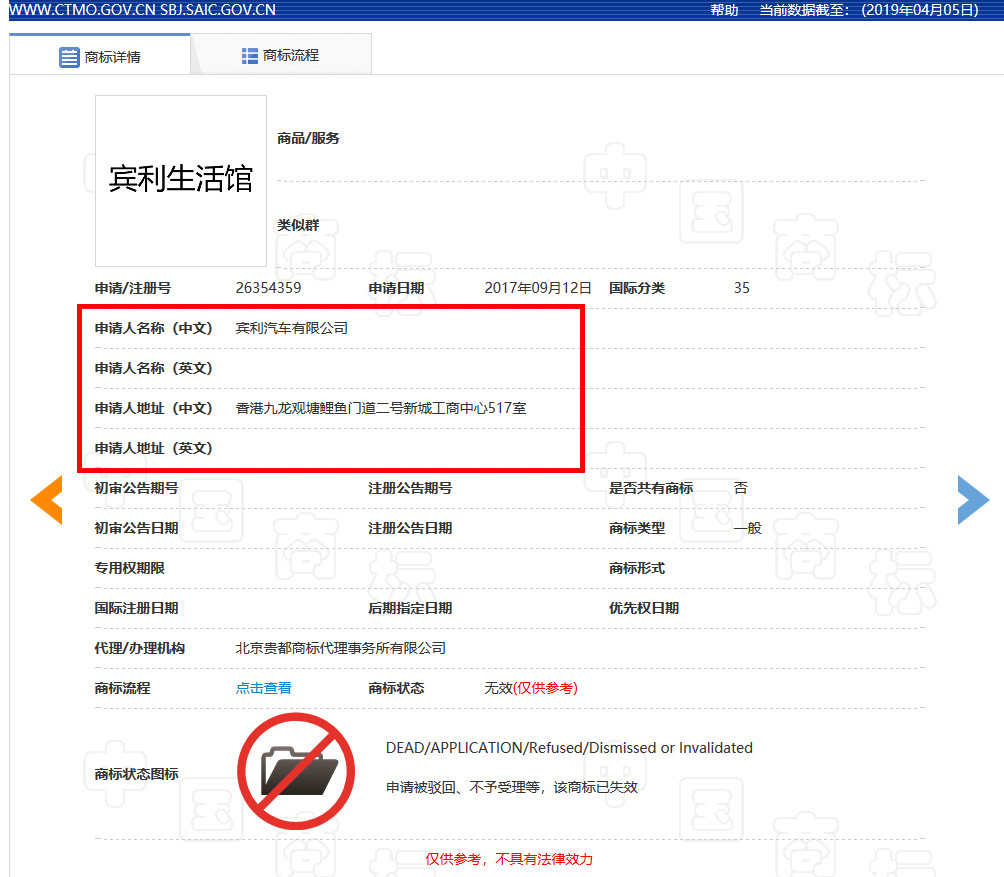 賓利汽車申請300余件賓利商標，被認定為非正常申請！什么情況？