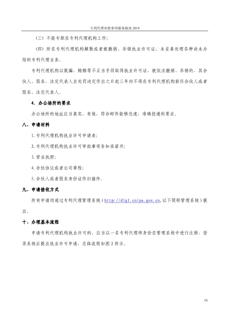 2019最新專利代理審批事項服務指南公布?。?.31起實施）