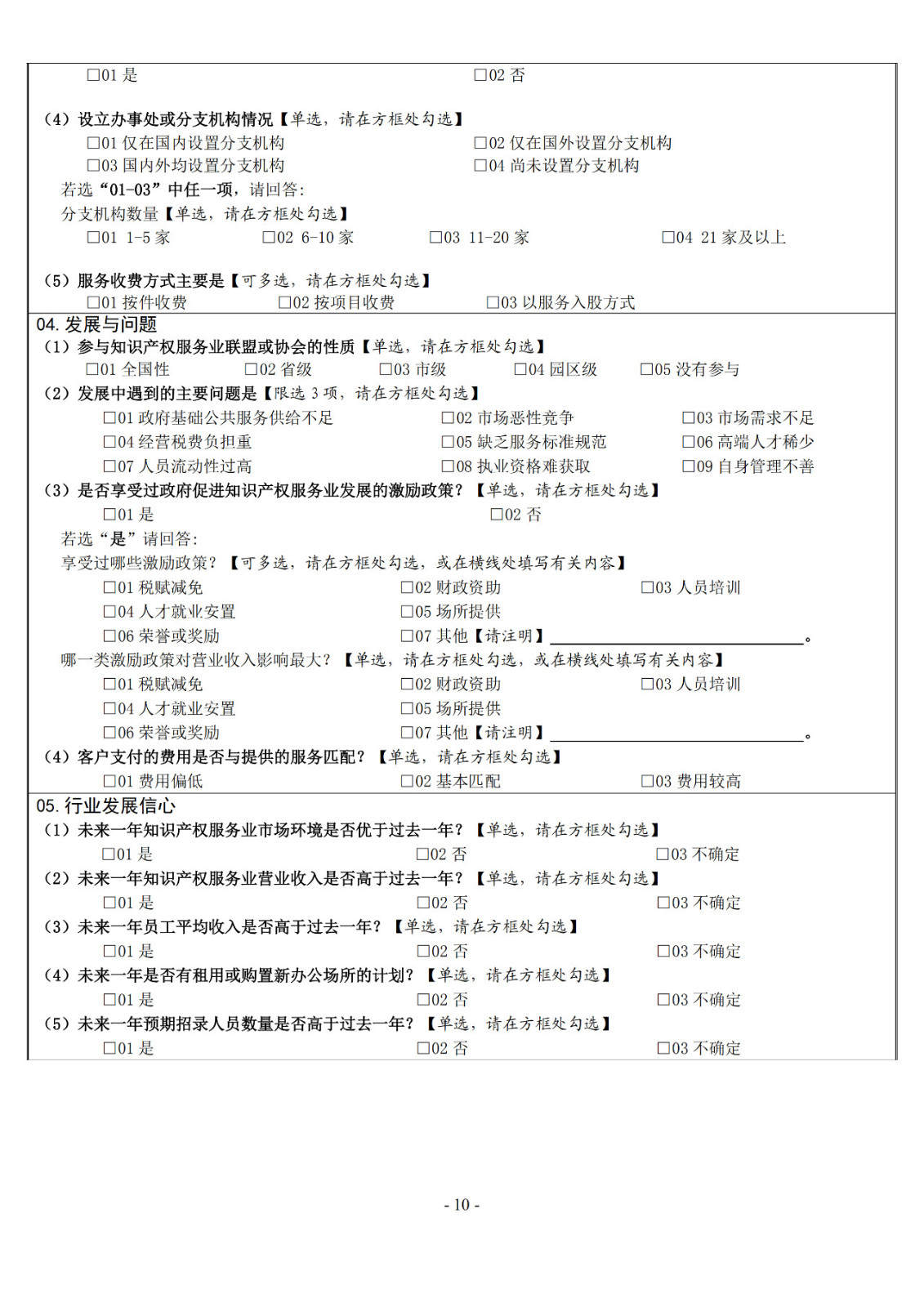 2019年知識產權服務業統計調查工作開始！