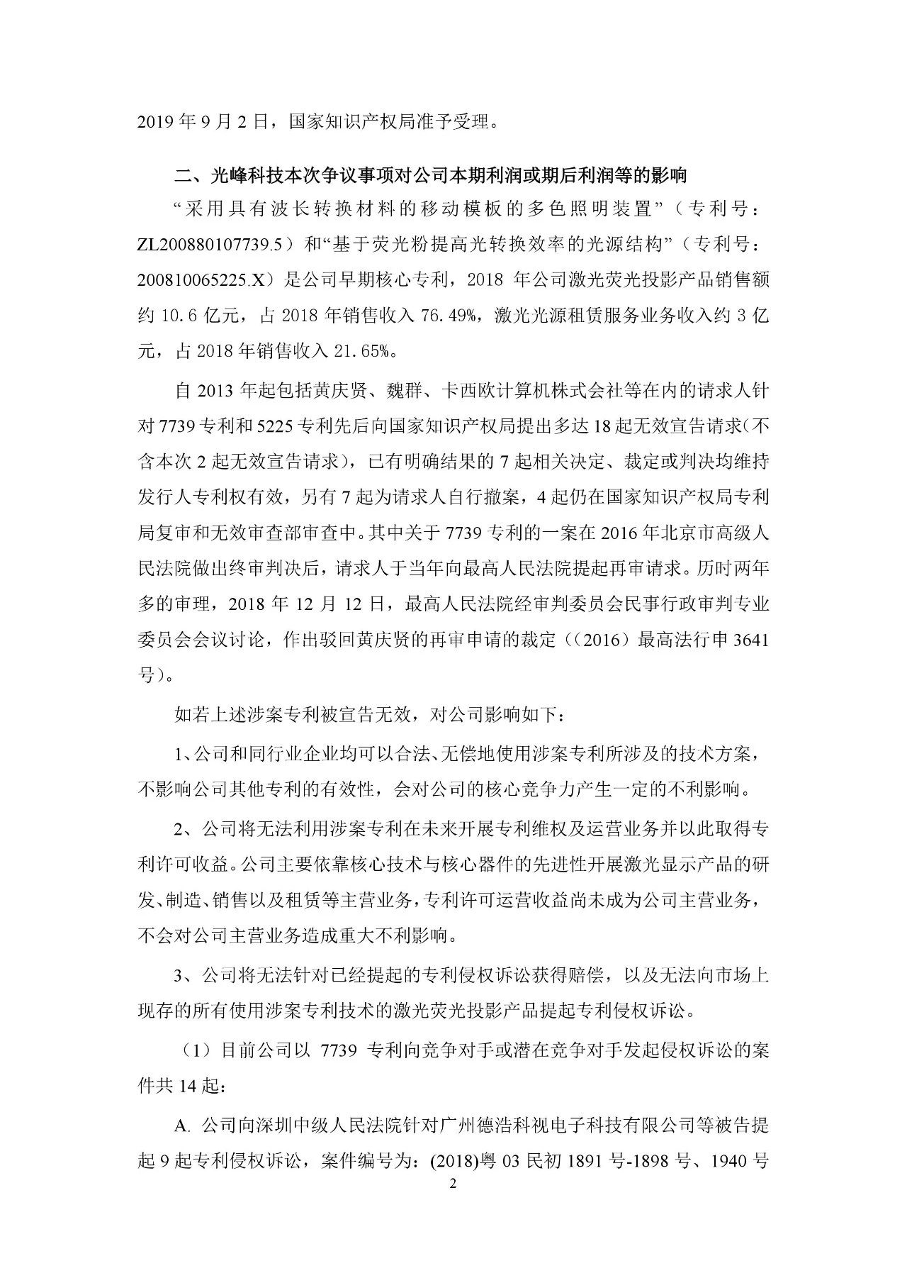 再交鋒！光峰科技與臺達專利大戰到美國