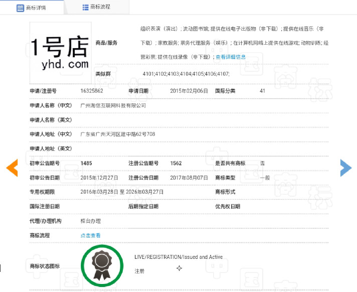 1號店奪回商標！申請人曾申請九十多件 “知名”商標（附案例評析）
