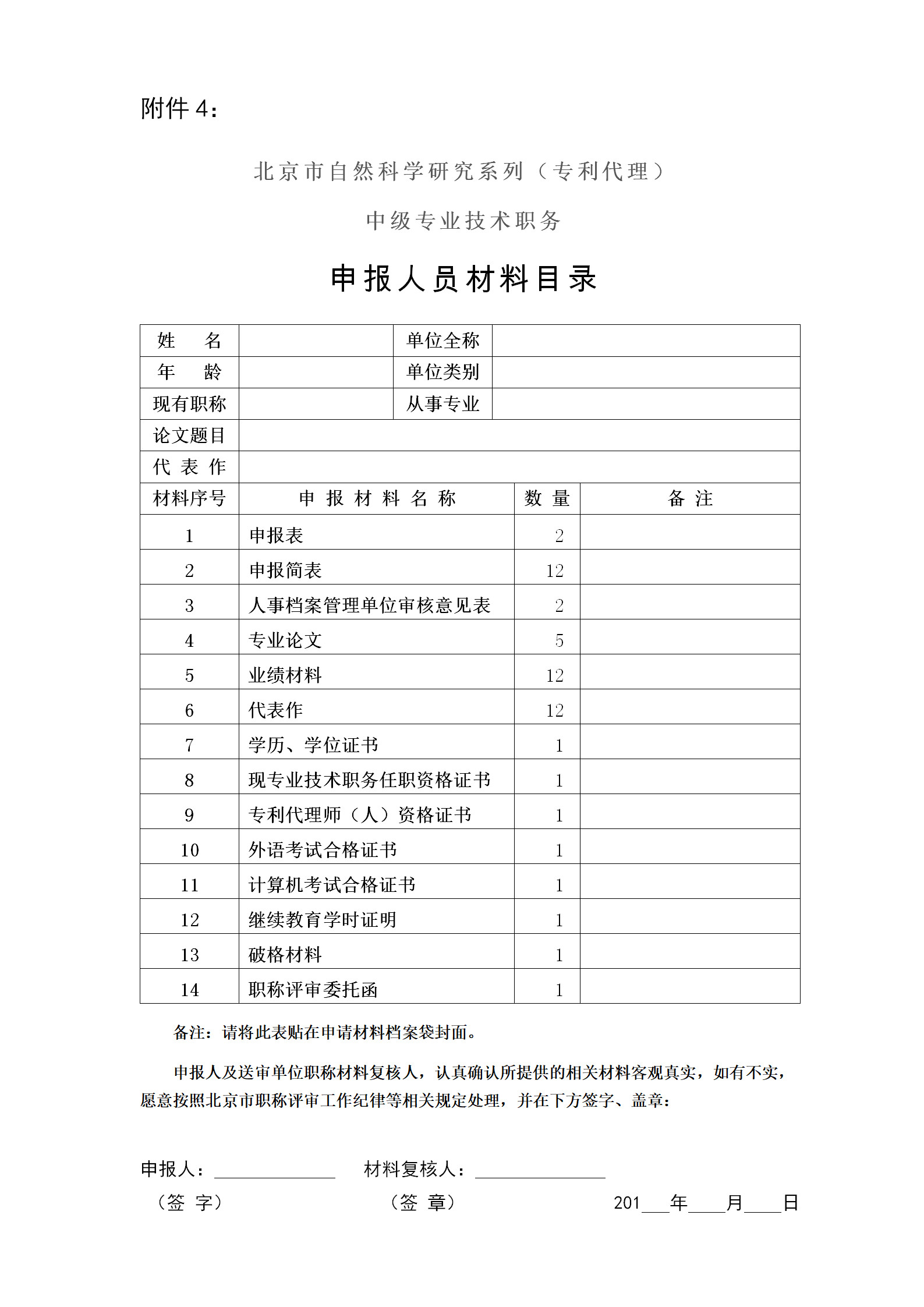 2019年度北京專利代理中級職稱評價工作自10月25日開始！