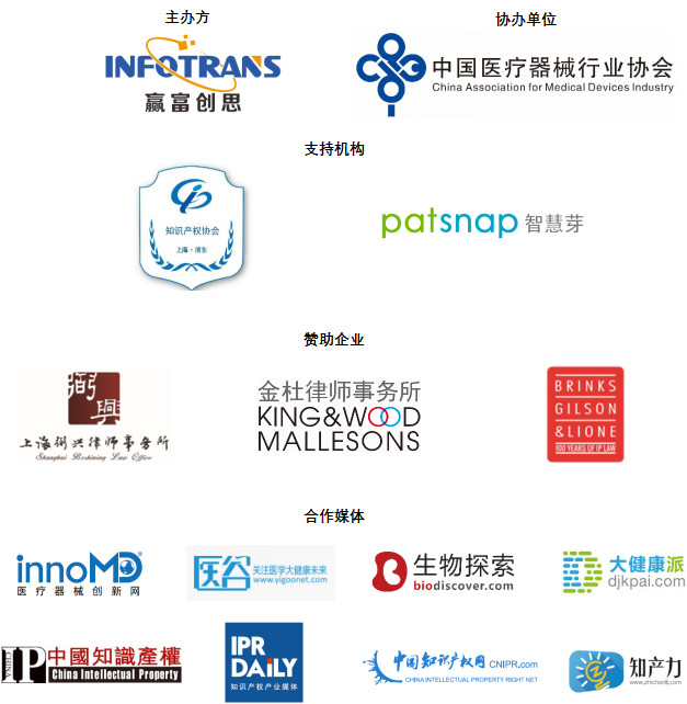 活動預告！中國醫療器械知識產權峰會將于2020年3月19-20日隆重舉行！