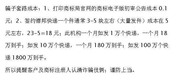 驚！“花式”送達商標公告以騙取錢財！你中招了嗎？