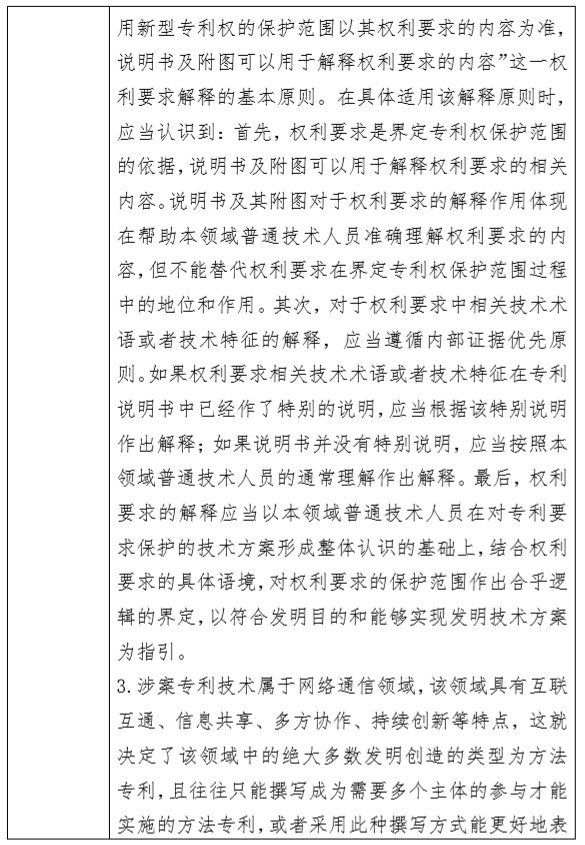 剛剛！最高院公布“涉及網絡通信領域多主體實施方法專利的侵權糾紛案件”判決（附：全文）