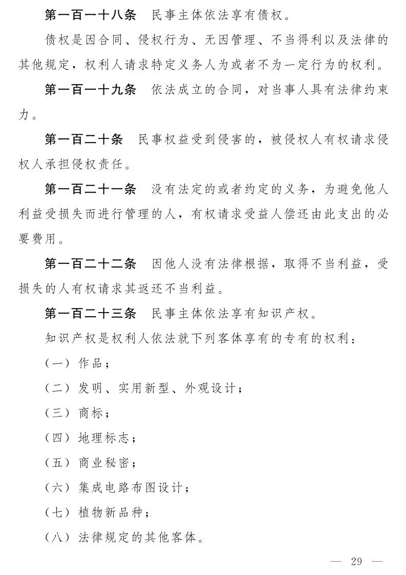 民法典(草案)全文發布！這些知識產權內容值得關注?。ǜ剑喝模? title=