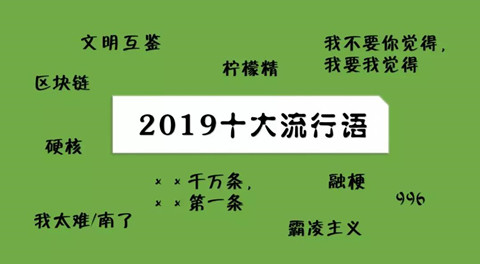 2019十大流行語都申請商標了嗎？