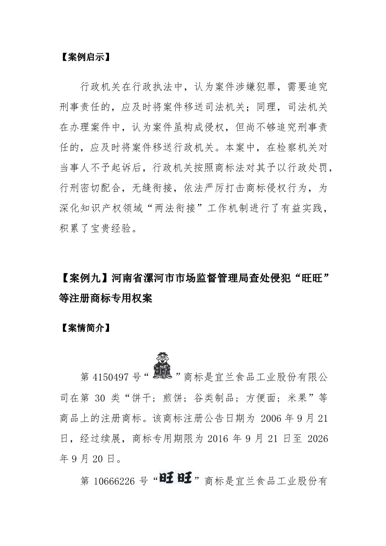 國家知識產權局發布2019年度知識產權行政保護典型案例