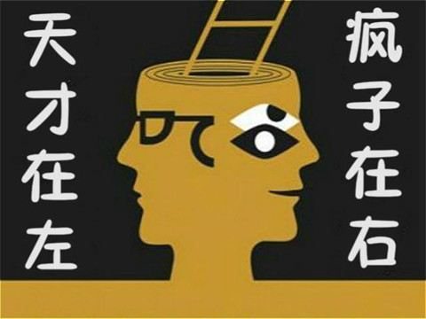 《天才在左 瘋子在右》，侵權在右，維權在左？