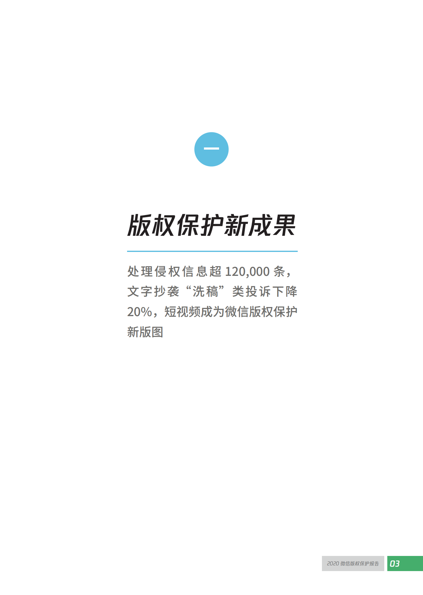 微信發布2020知識產權保護報告！