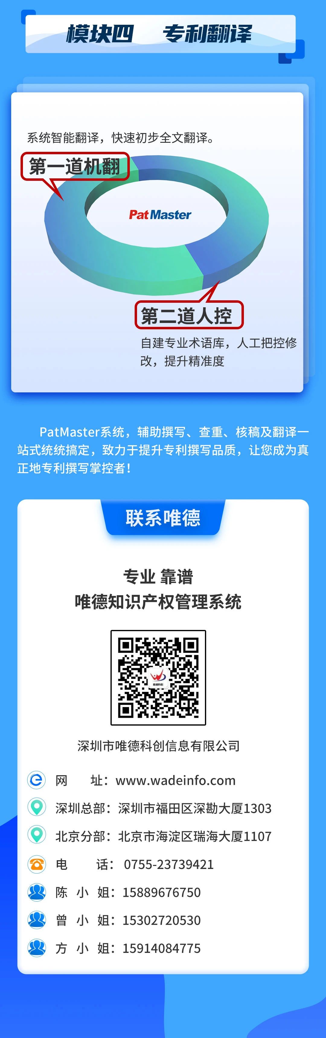 唯德新品上市！PatMaster致力于提升專利品質