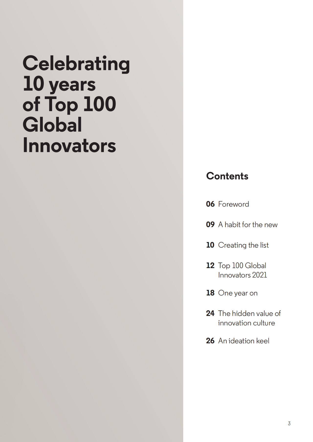 科睿唯安發布《2021年度全球百強創新機構》報告，四家中國大陸企業入選