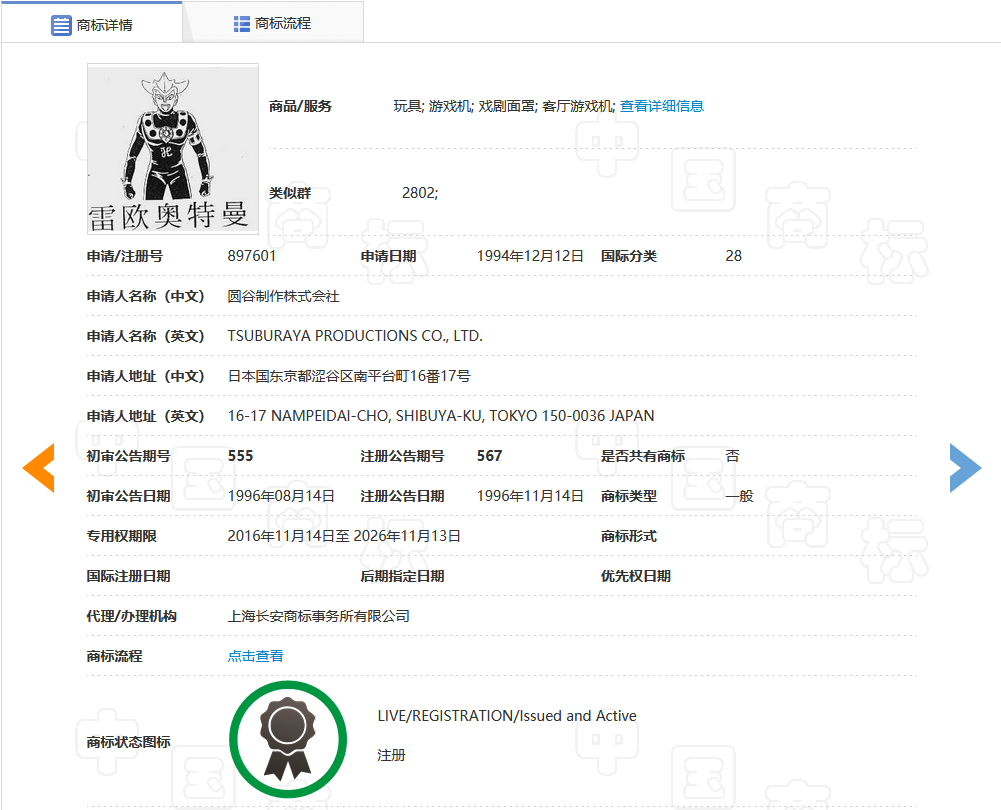 擅自使用奧特曼字號和產品名稱，判賠80萬！