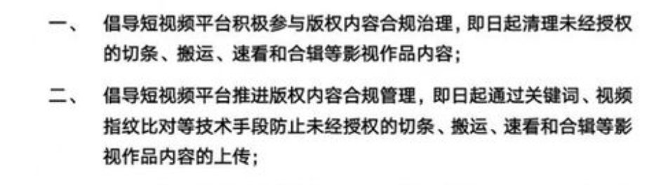 倒春寒？——短視頻行業版權問題近況淺析