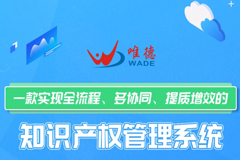 一款實現全流程、多協同、提質增效的知識產權管理系統