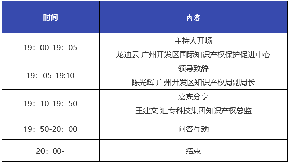 報名！智能裝備企業知識產權管理分享會邀您觀看