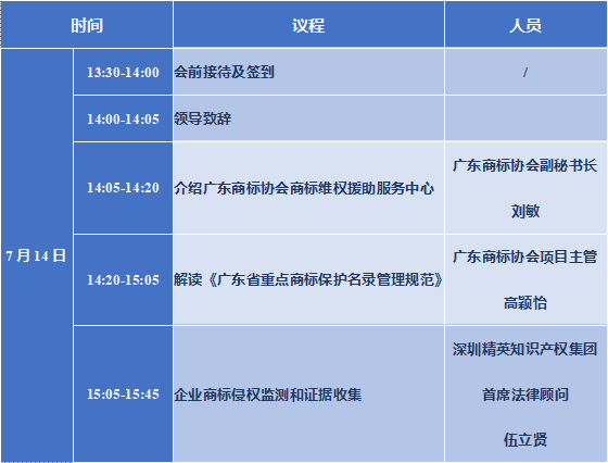 即將舉辦！“百企千計”商標維權援助服務系列活動廣州站來了