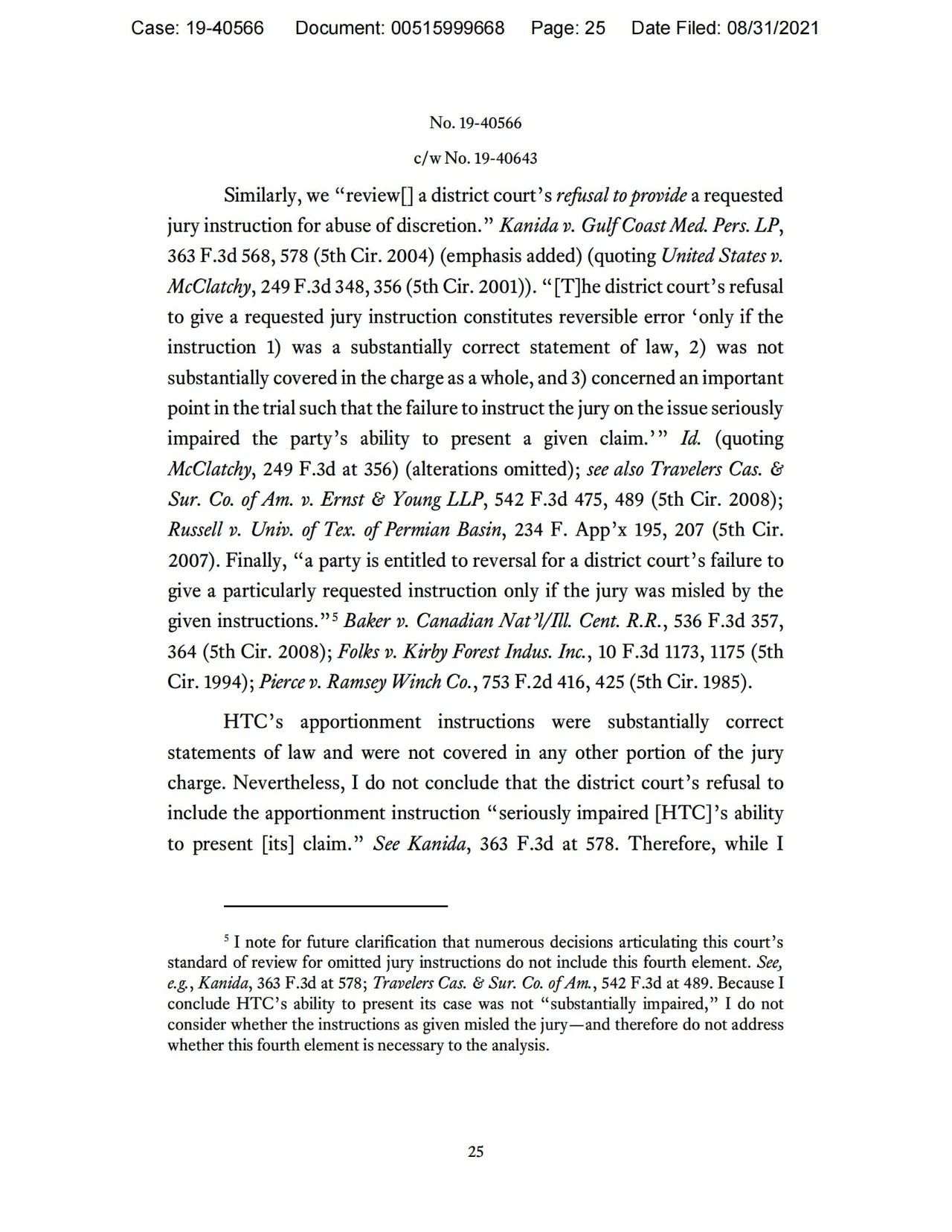 美國第五巡回上訴法院二審判決認定愛立信符合FRAND承諾