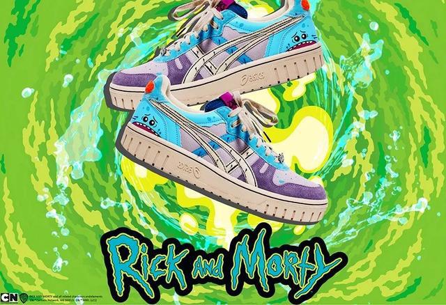 動畫神劇出聯名了！瑞克和莫蒂 x ASICS 正式發布