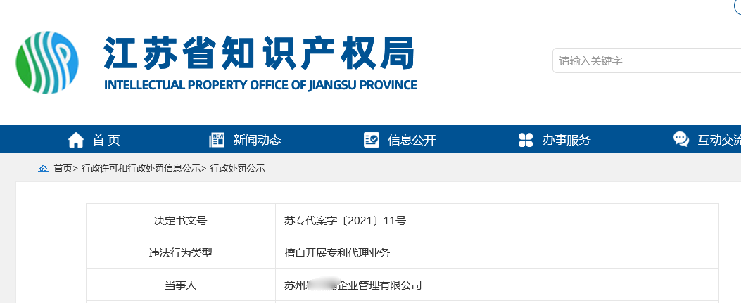 罰款25.8萬余元！無資質撰寫專利并以企業名義或者通過其他專利代理機構提交的行為違規