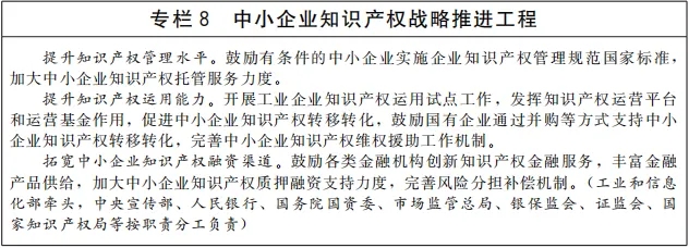 《“十四五”國家知識產權保護和運用規劃》全文