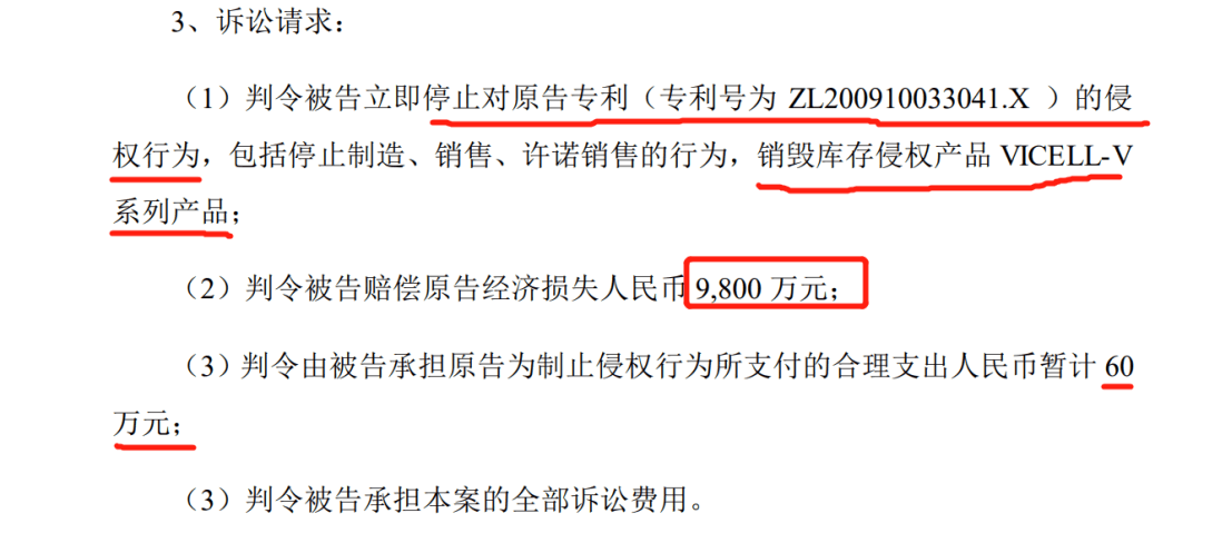 索賠9800萬！維賽新材IPO遭天晟新材專利訴訟突擊