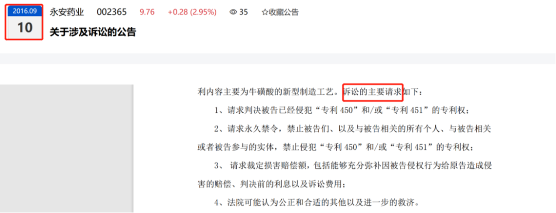 被起訴侵權五項專利索要3倍賠償，永安藥業公布與美國VITAWORKS訴訟進展