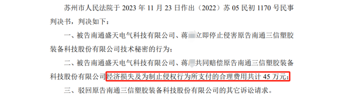 一審判賠過低？1.1億技術秘密糾紛二審獲受理！