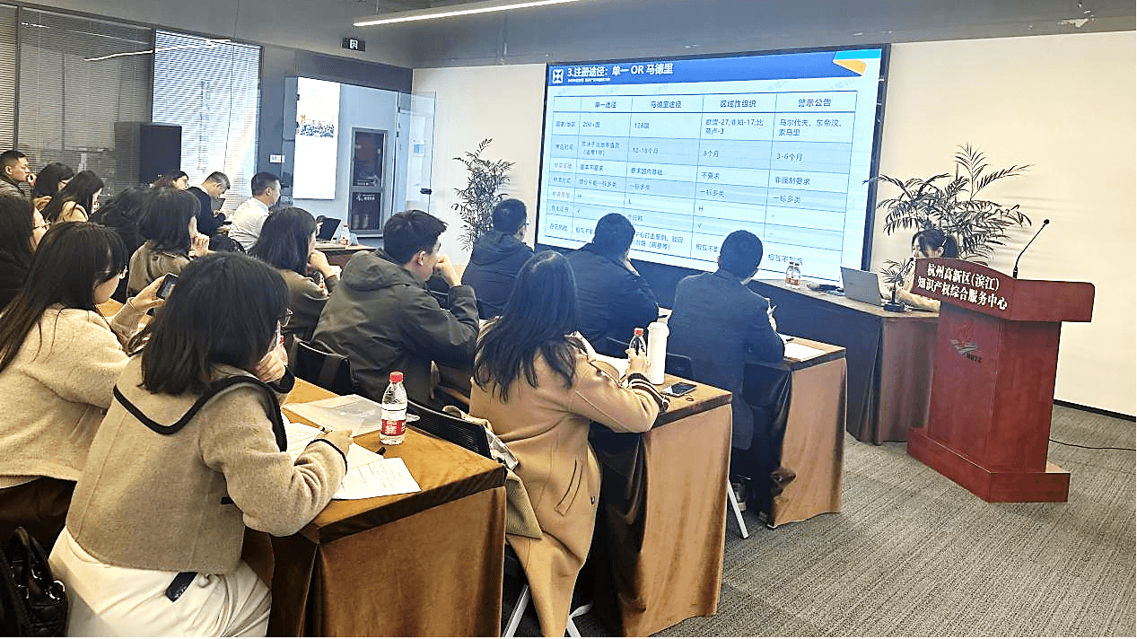 出海揚帆，知產護航——杭州市濱江區出口型企業海外知識產權布局與風險應對能力提升專項行動