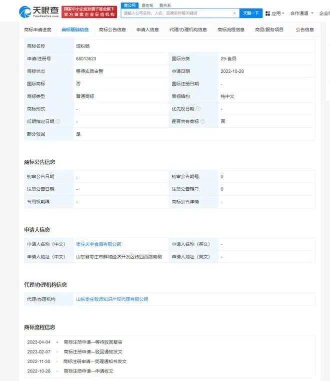 #晨報#食品公司申請“淀粉腸”商標被駁回；土耳其電子巨頭加入華為OV所在專利池