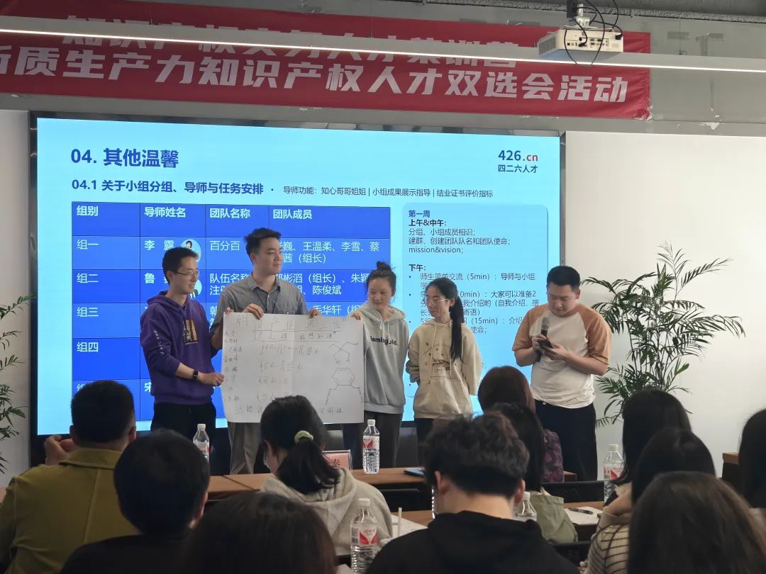 知識產權實務人才集訓營暨新質生產力知識產權人才雙選會活動第一期順利舉辦！