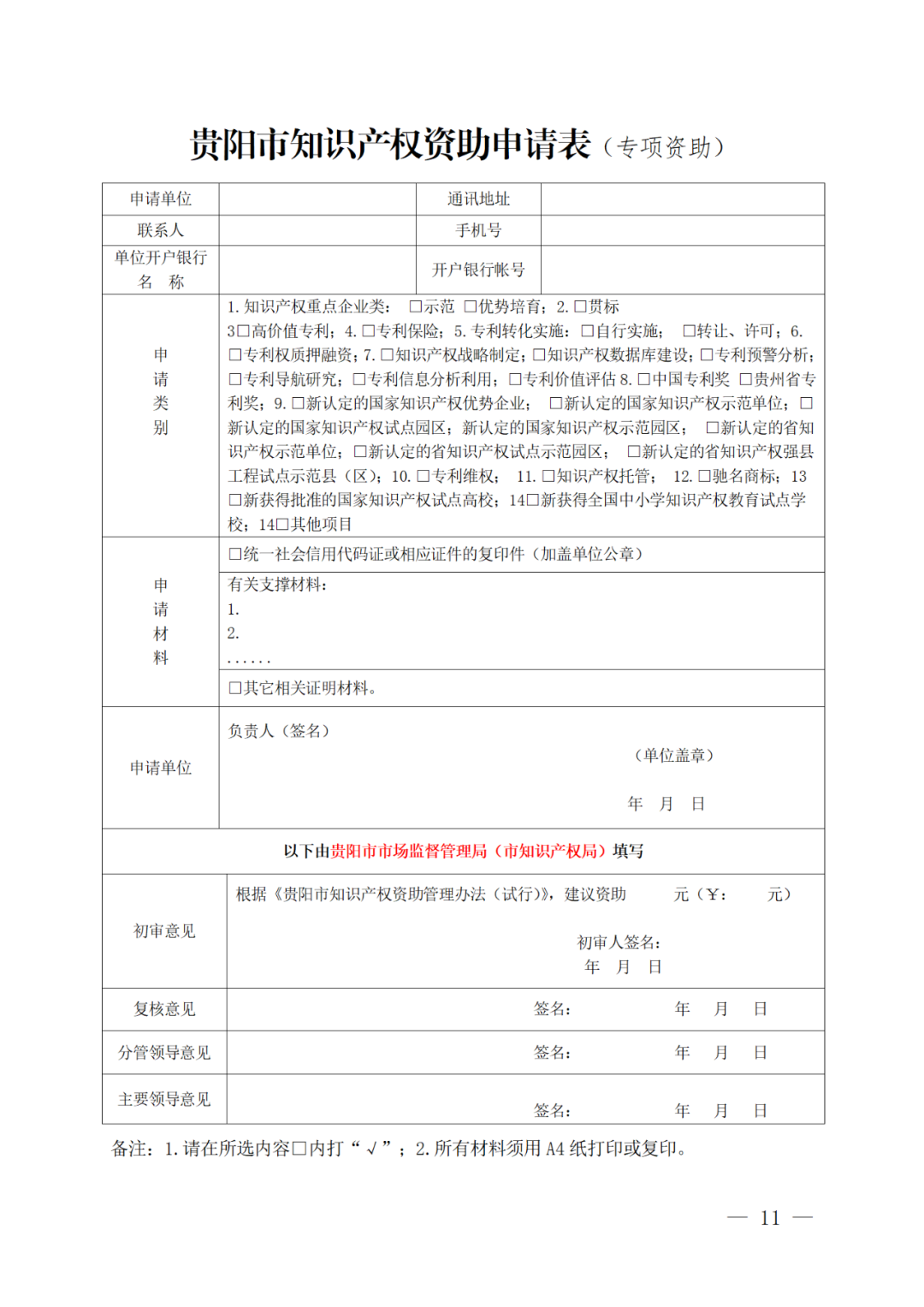 對獲得專利代理師/知識產權師資助2000元，高級資助5000元《貴陽市知識產權資助管理辦法（試行）》