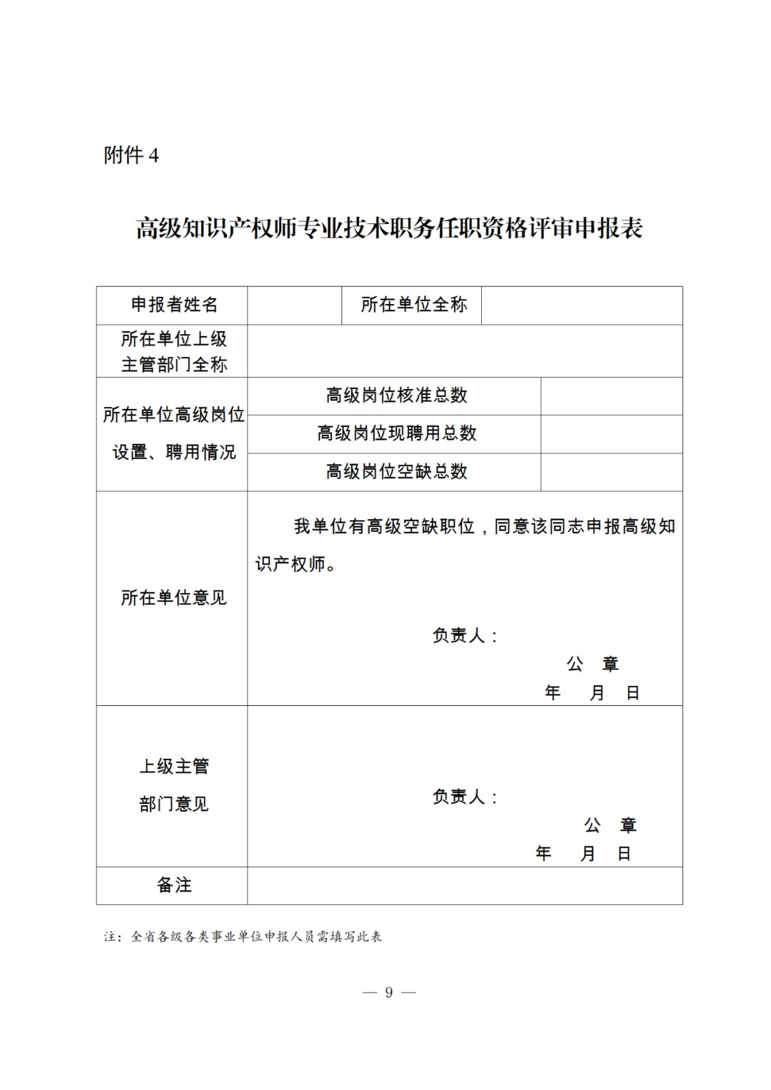 10月25日截止！2024年度全省高級知識產權師職稱申報評審工作開始｜附通知