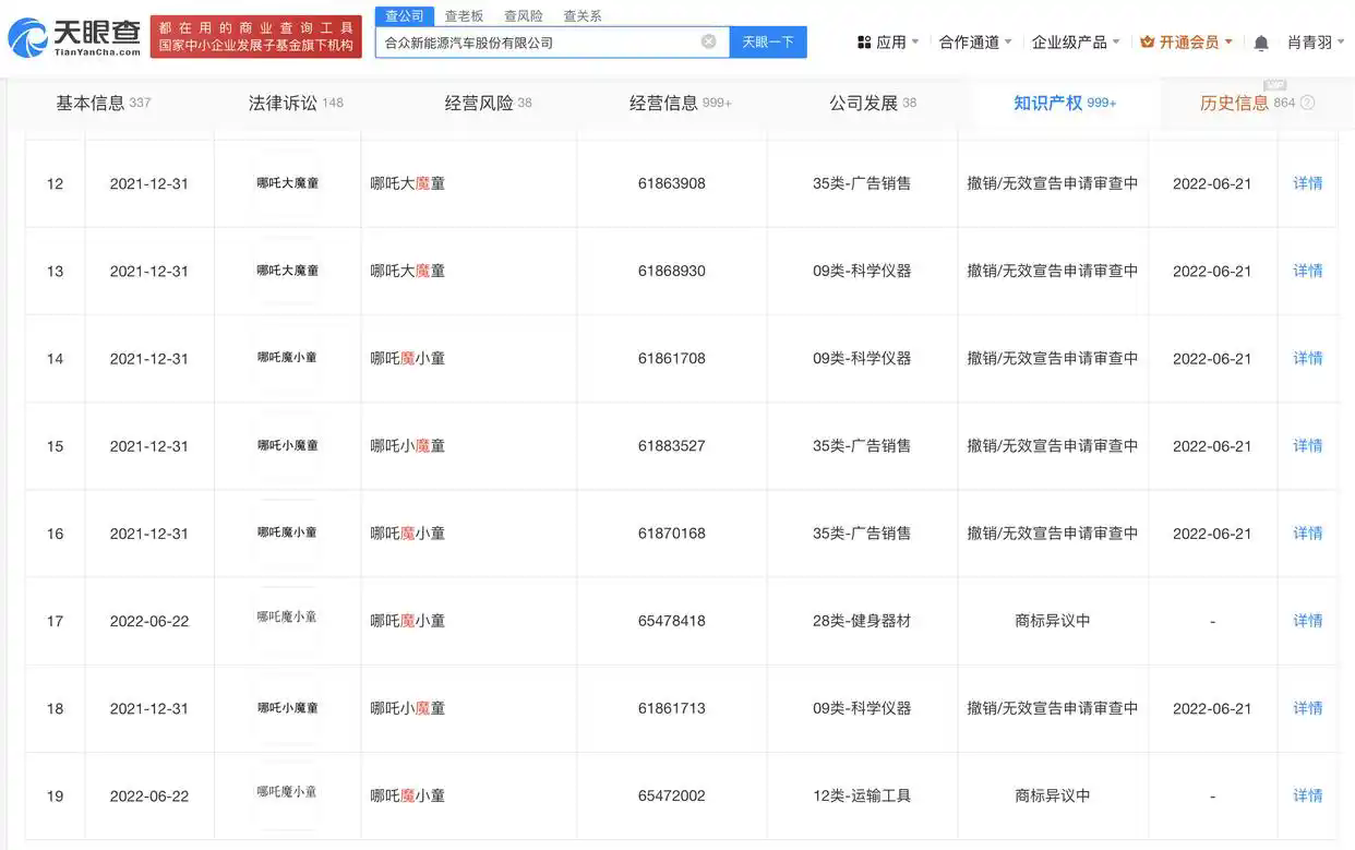 #晨報#哪吒汽車曾爭奪魔童哪吒商標被駁回；DeepSeek公司已登記軟件著作權、已注冊多枚DeepSeek商標
